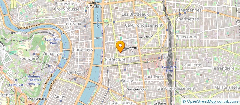 localisation de l'entreprise VINILUX  LYON