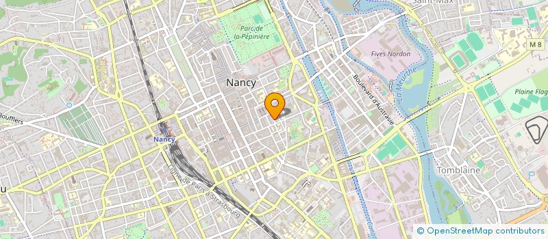 localisation de l'entreprise VINIMEX à NANCY