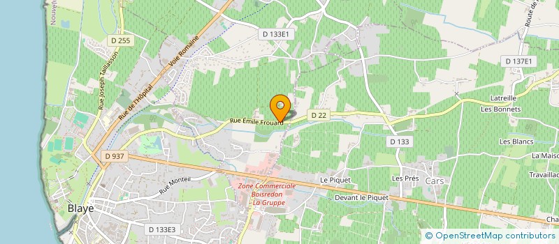 localisation de l'entreprise VINIMI  SAINT-MARTIN-LACAUSSADE