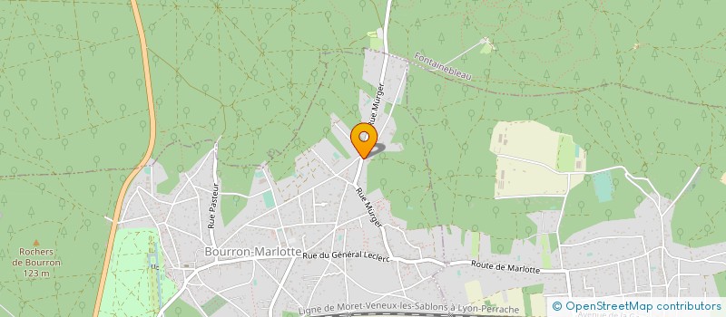 localisation de l'entreprise VINIS AGENCE à BOURRON-MARLOTTE