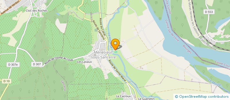 localisation de l'entreprise VINISOFT  ACHERES