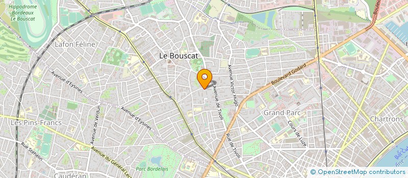 localisation de l'entreprise VINITEC SOCIETE FRANCAISE DE PRESSE à LE BOUSCAT