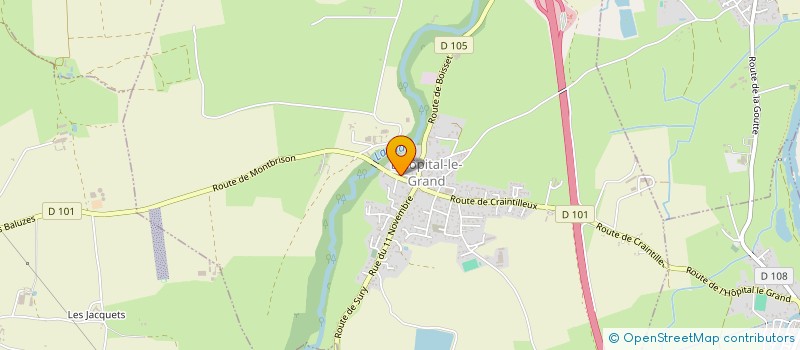 localisation de l'entreprise VINITERRA 26  L'HOPITAL-LE-GRAND