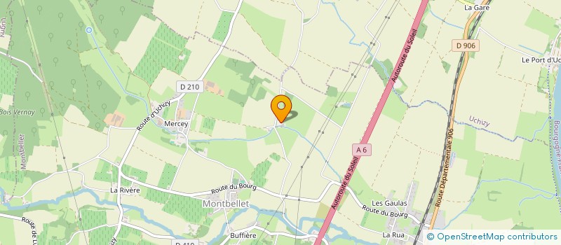 localisation de l'entreprise VINITIA GROUP  MONTBELLET