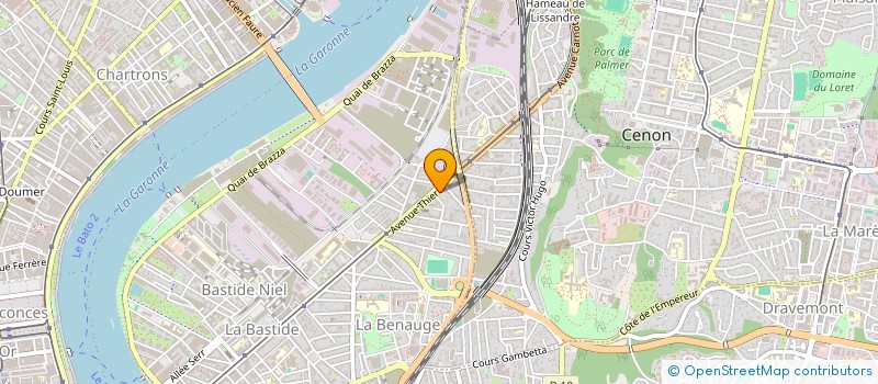 localisation de l'entreprise VINIVERSA  BORDEAUX