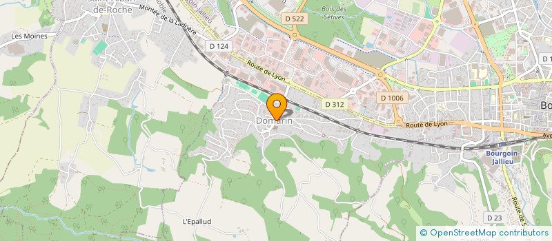 localisation de l'entreprise VINIYOGA DOMARIN  DOMARIN
