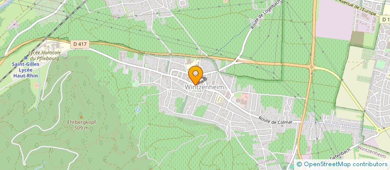 localisation de l'entreprise VINIYOGA STUDIO  WINTZENHEIM