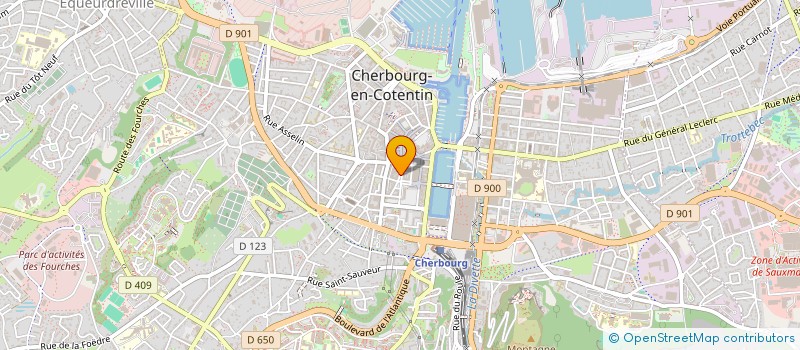 localisation de l'entreprise VINLAU  CHERBOURG-EN-COTENTIN