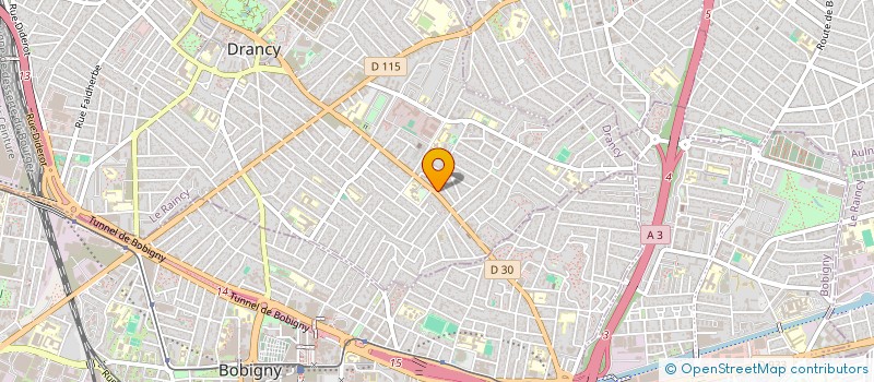 localisation de l'entreprise VINNA à DRANCY