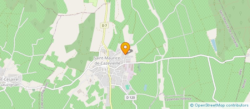 localisation de l'entreprise VINNIV  SAINT-MAURICE-DE-CAZEVIEILLE