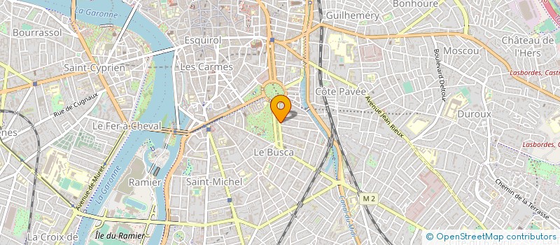 localisation de l'entreprise VINNOUVEAU  TOULOUSE