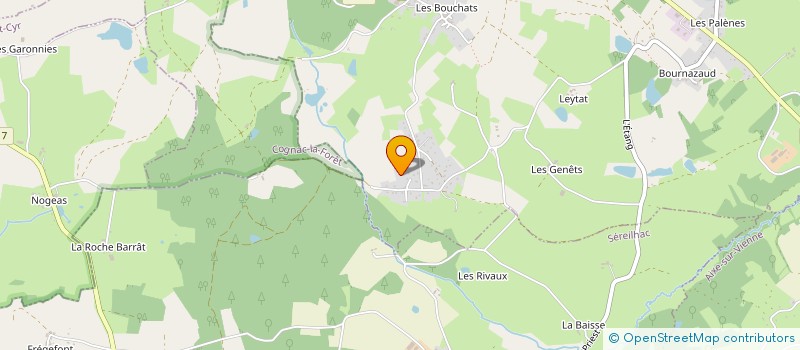 localisation de l'entreprise VINO à SAINT-PRIEST-SOUS-AIXE