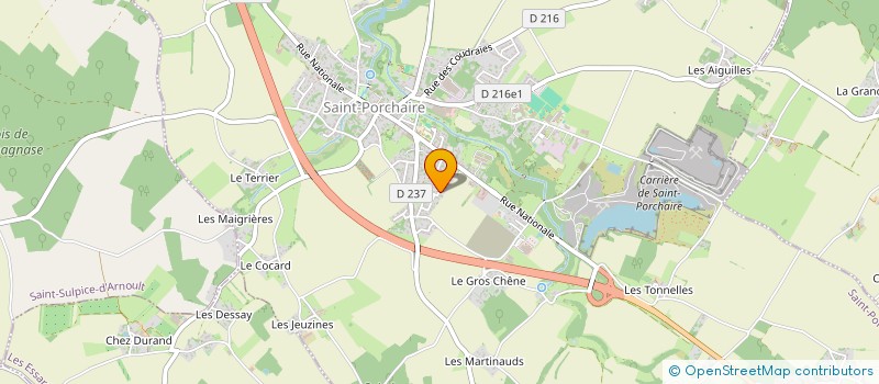 localisation de l'entreprise VINO DE GAMA  SAINT-PORCHAIRE