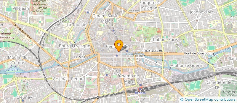 localisation de l'entreprise VINO E GUSTO  CESSON-SEVIGNE