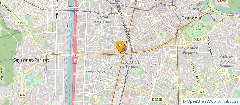 localisation de l'entreprise VINO FINO à GRENOBLE