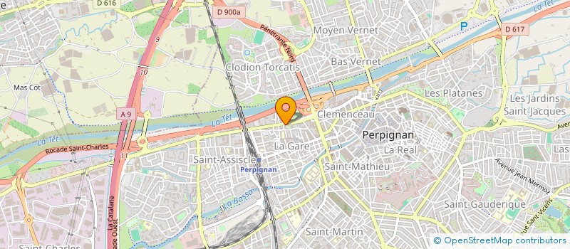 localisation de l'entreprise VINO - LATINO à PERPIGNAN