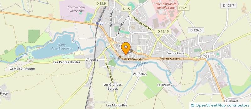 localisation de l'entreprise VINO SAXO à BROU