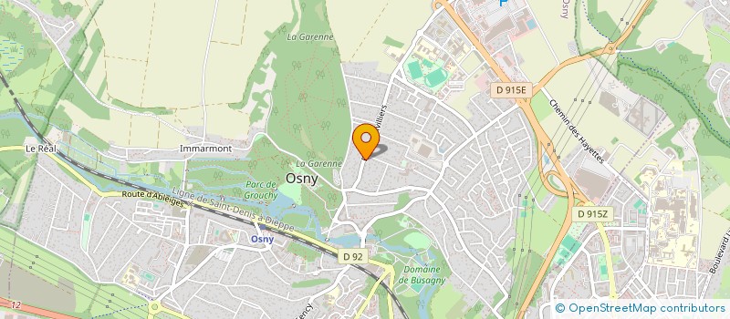 localisation de l'entreprise VINODIM  OSNY