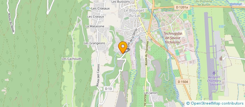 localisation de l'entreprise VINOGRAF à LE BOURGET-DU-LAC