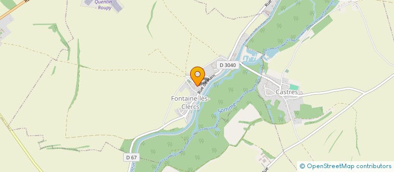 localisation de l'entreprise VINOLEM à FONTAINE-LES-CLERCS