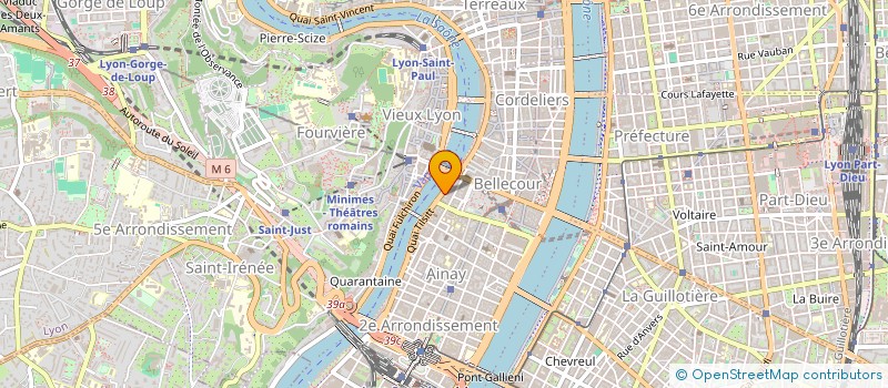 localisation de l'entreprise VINOMARS à LYON