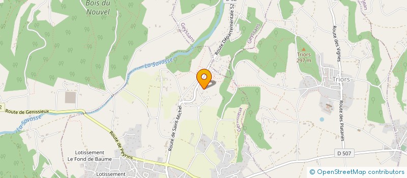 localisation de l'entreprise VINON-GIAMMEI  PEYRINS