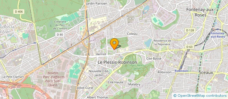 localisation de l'entreprise VINON VIDEO  LE PLESSIS-ROBINSON