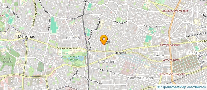 localisation de l'entreprise VINOPACK à BORDEAUX