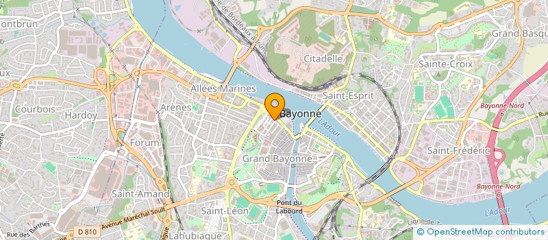 localisation de l'entreprise VINOPOLIS à BAYONNE