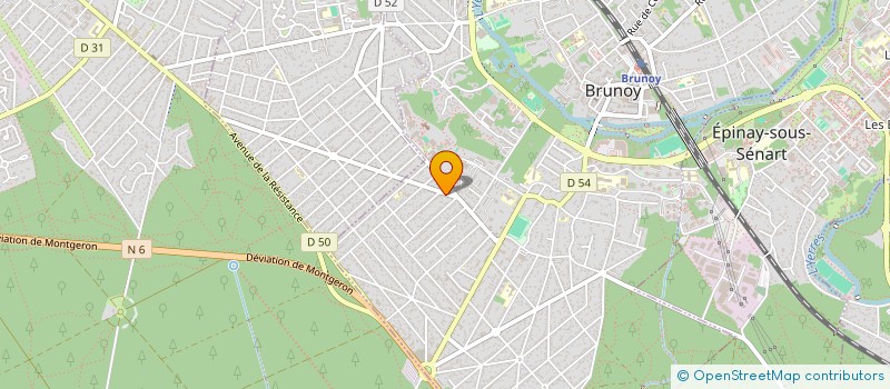 localisation de l'entreprise VINOPS à BRUNOY