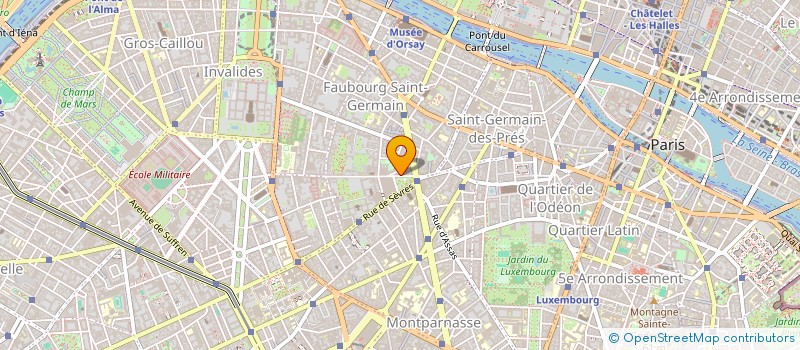 localisation de l'entreprise VINORIDI à PARIS