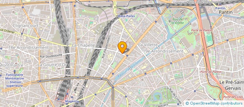 localisation de l'entreprise VINOTEL  PARIS