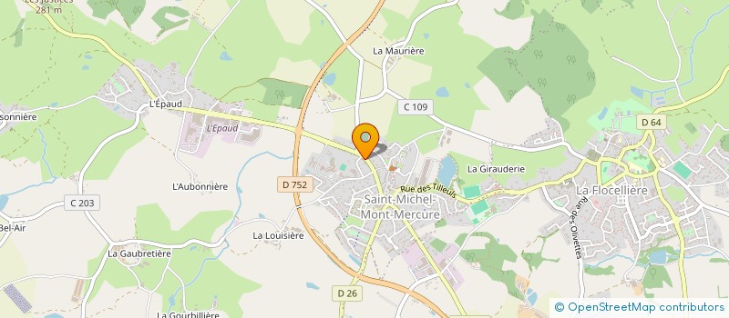 localisation de l'entreprise VINOTERIE MPS  SEVREMONT