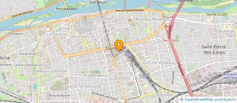 localisation de l'entreprise VINOTHEQUE DE TOURS à TOURS