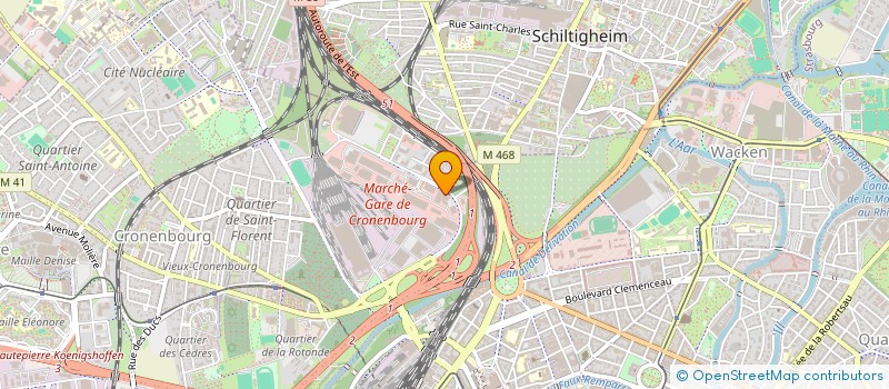 localisation de l'entreprise VINOTHERAPIE à STRASBOURG