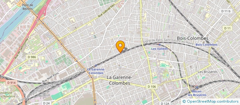 localisation de l'entreprise VINOTHINI ALIMENTATION à COLOMBES