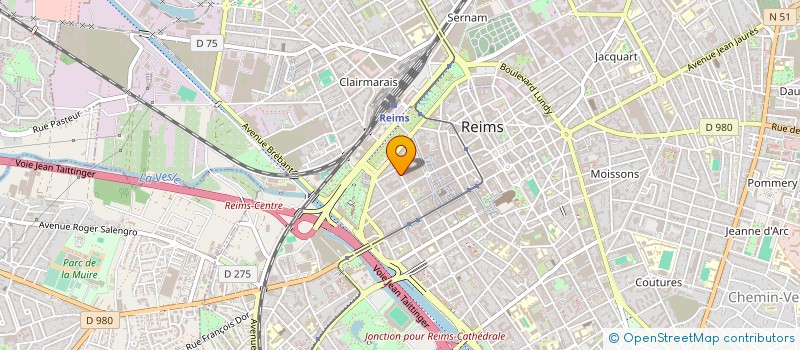 localisation de l'entreprise VINOTILUS  REIMS