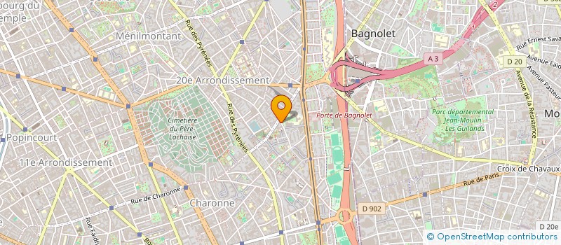 localisation de l'entreprise VINOTINI  PARIS