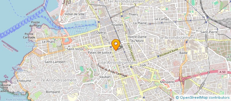 localisation de l'entreprise VINOVITIS à MARSEILLE