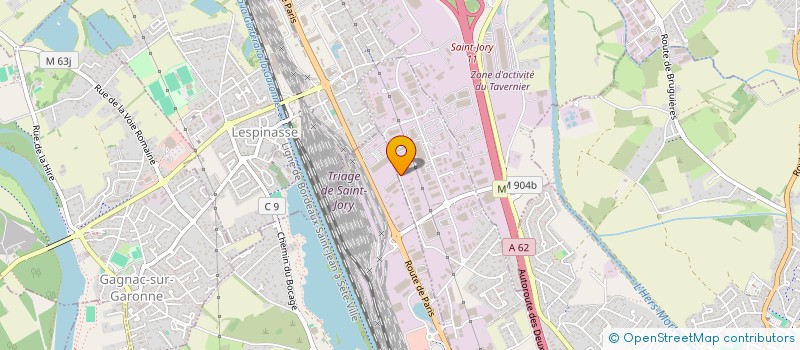 localisation de l'entreprise VINP  SAINT-ALBAN