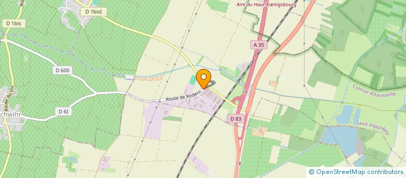 localisation de l'entreprise VINS BIECHER à SAINT-HIPPOLYTE