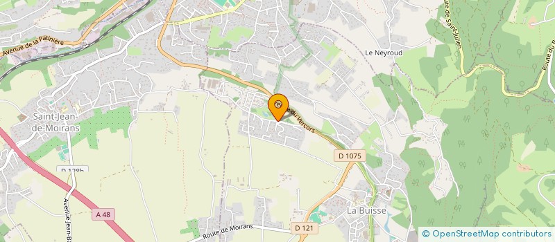 localisation de l'entreprise VINS BIO & CO  LA BUISSE