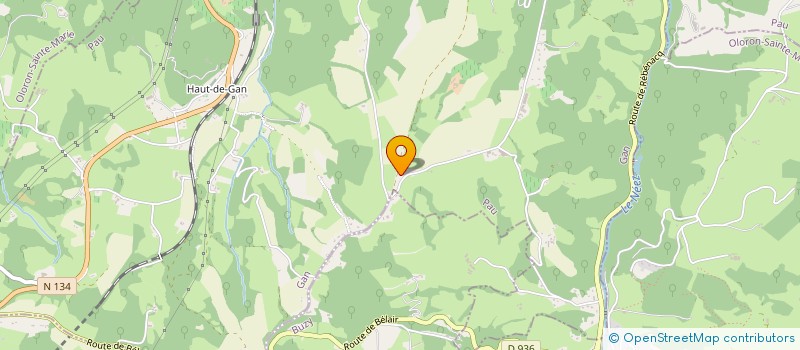 localisation de l'entreprise VINS & CIE  GAN