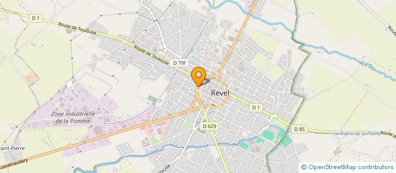 localisation de l'entreprise VINS & CO à REVEL