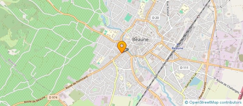 localisation de l'entreprise VINS COUDURIER JUNG à BEAUNE