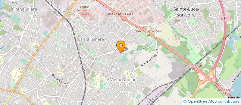 localisation de l'entreprise VINS DE COEUR à NANTES