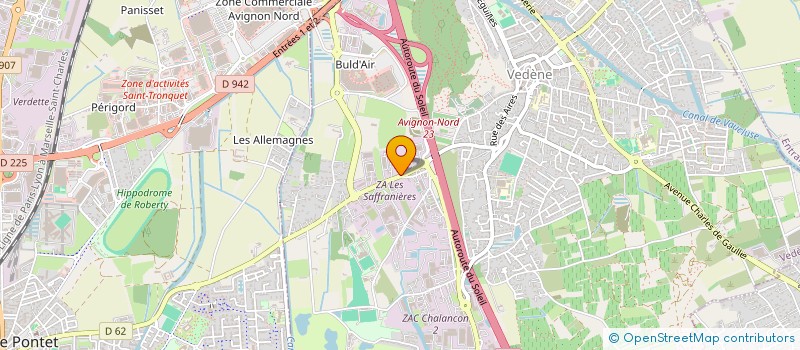 localisation de l'entreprise VINS DE REVES  VEDENE