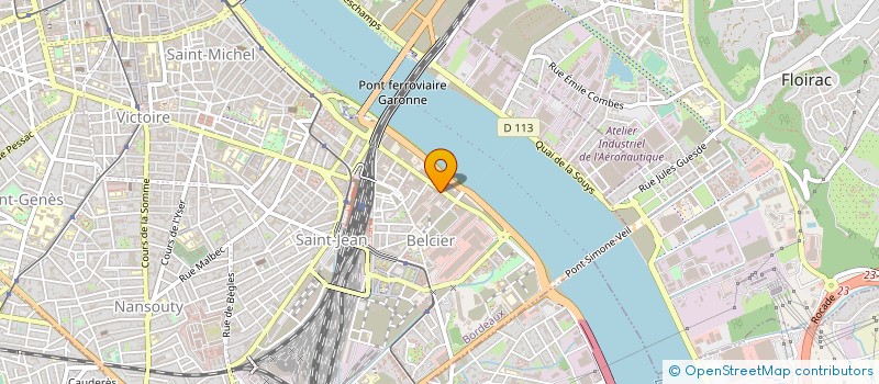 localisation de l'entreprise VINS DES GRANDS VIGNOBLES à BORDEAUX