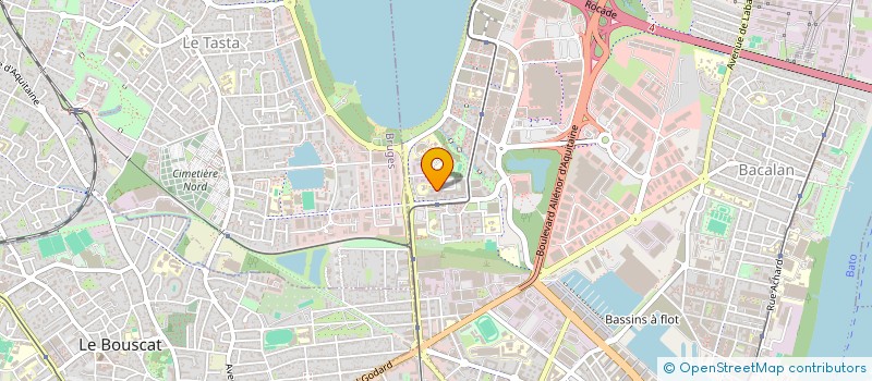 localisation de l'entreprise VINS DEUX MONDES  PESSAC