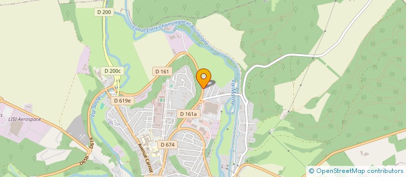 localisation de l'entreprise VINS DIRECT PRODUCTEURS à CHAUMONT